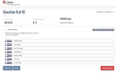 Testing process: question